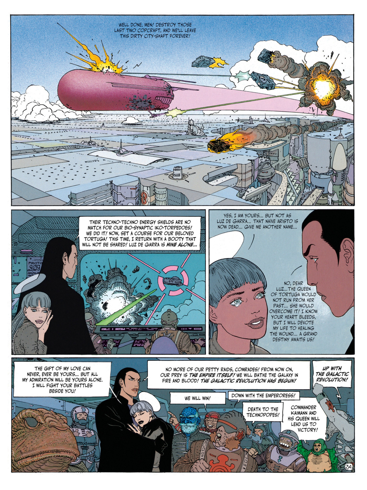 Read online Before the Incal comic -  Issue #6 - 37