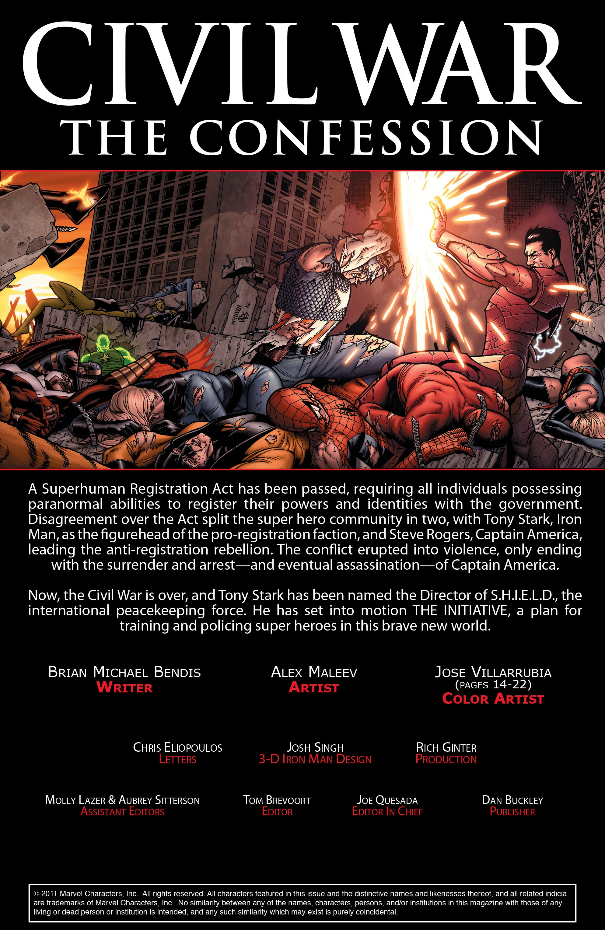 Read online Civil War: Iron Man comic -  Issue # TPB - 91
