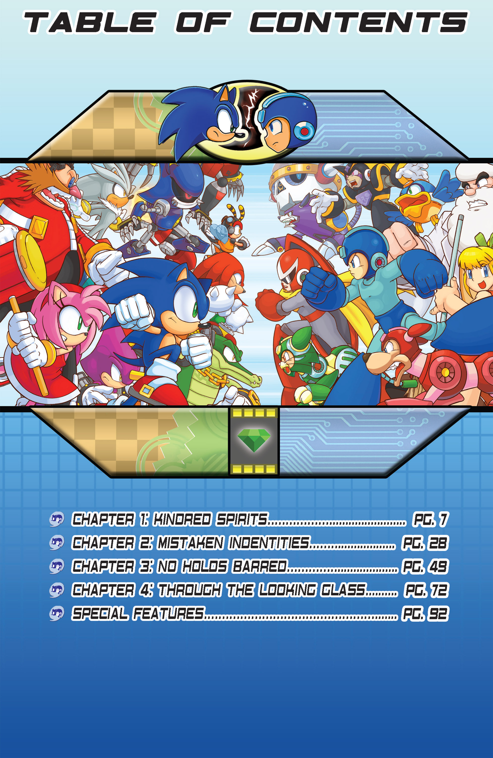 Read online Sonic Mega Man Worlds Collide comic -  Issue # Vol 1 - 4