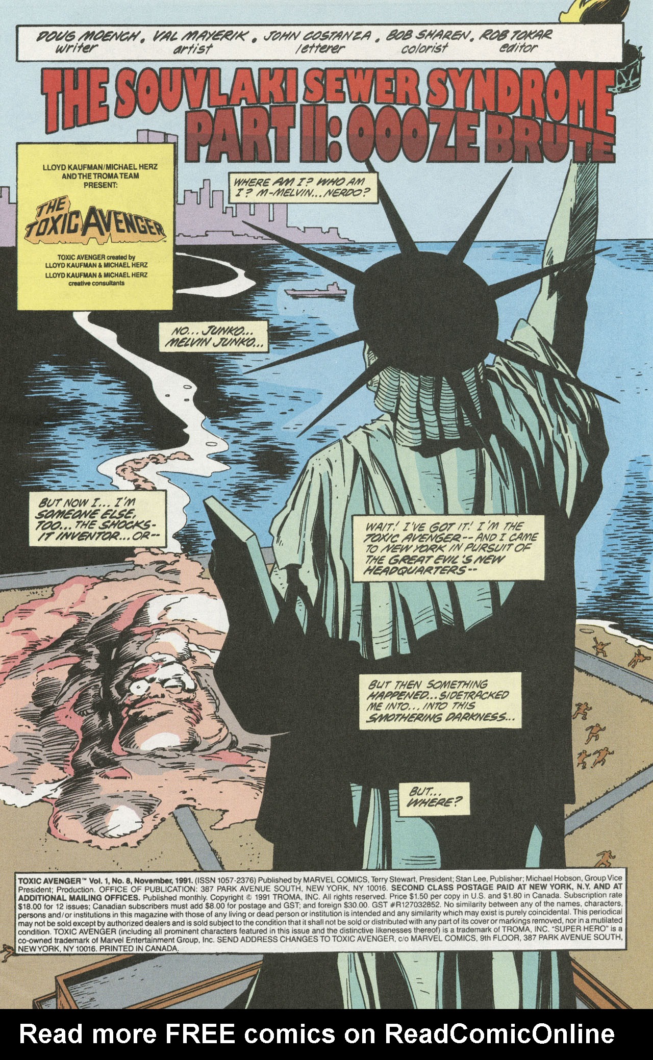 Read online Toxic Avenger comic -  Issue #8 - 3