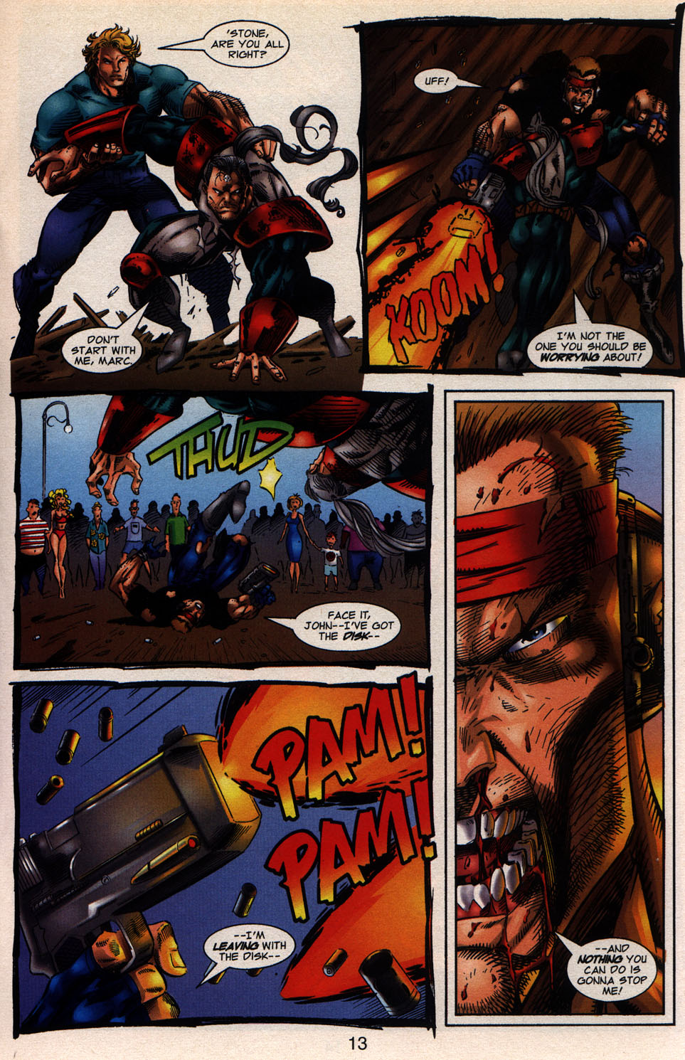 Read online Brigade (1993) comic -  Issue #14 - 15