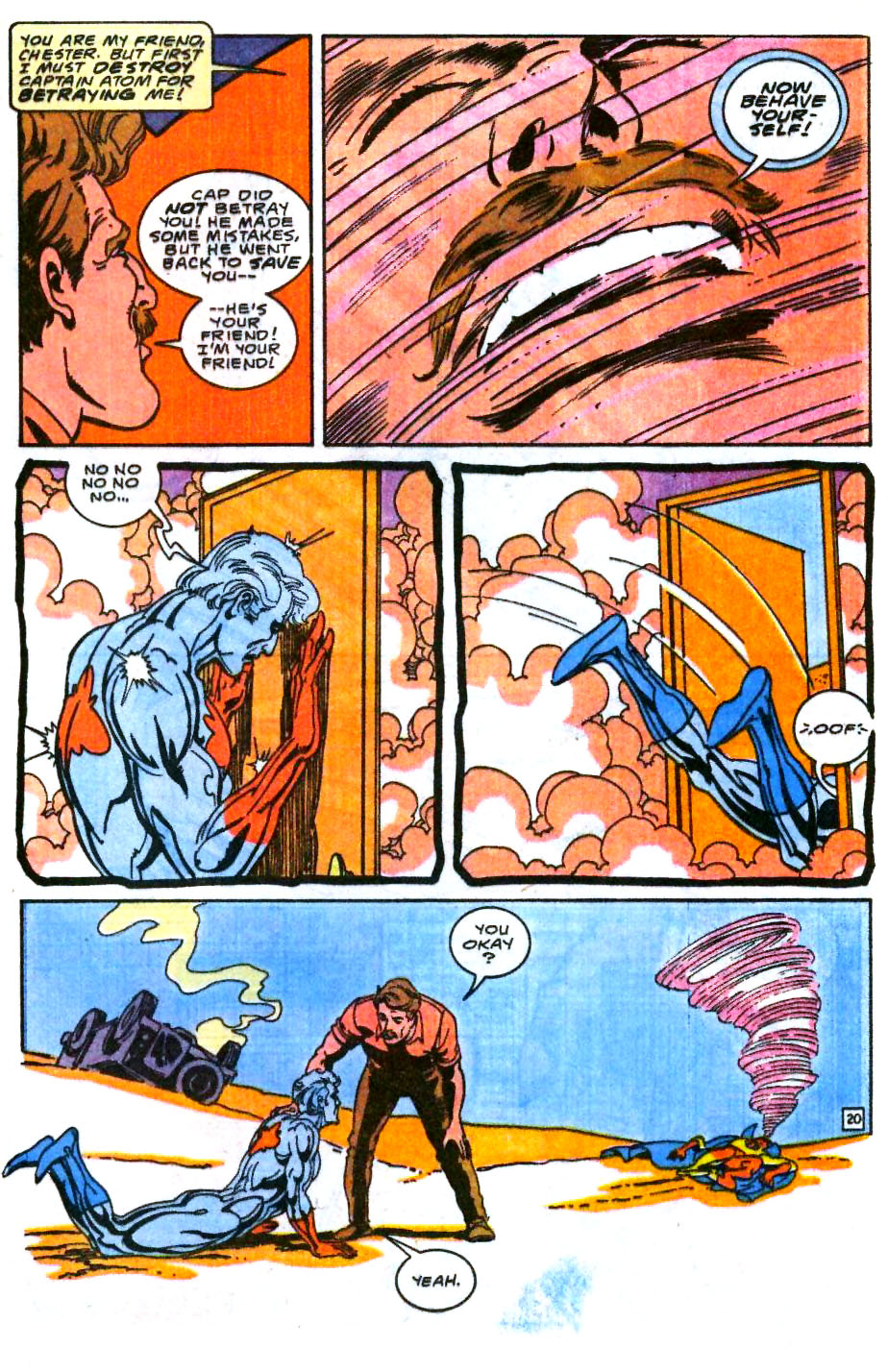 Read online Captain Atom (1987) comic -  Issue #48 - 21