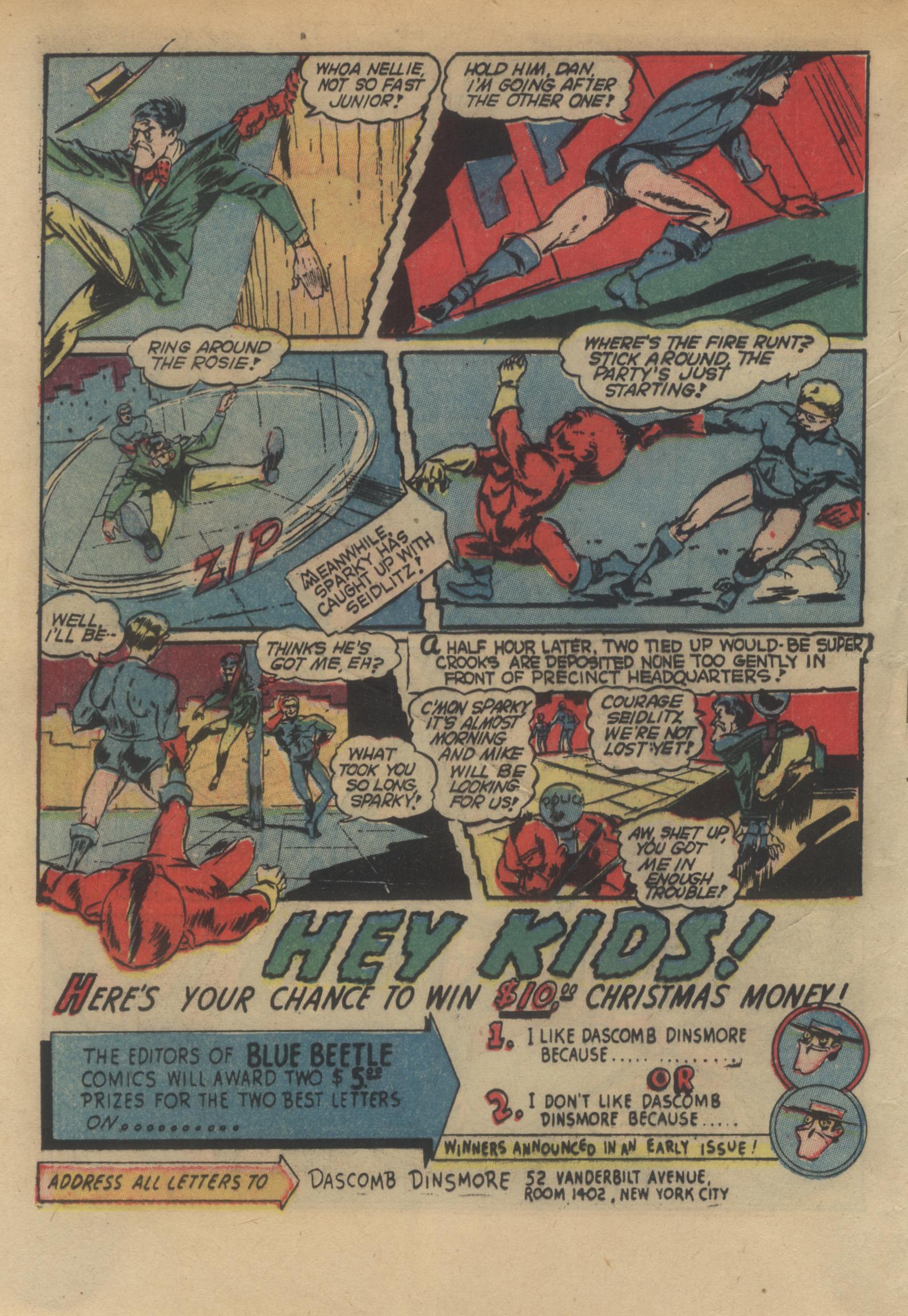 Read online The Blue Beetle comic -  Issue #16 - 60