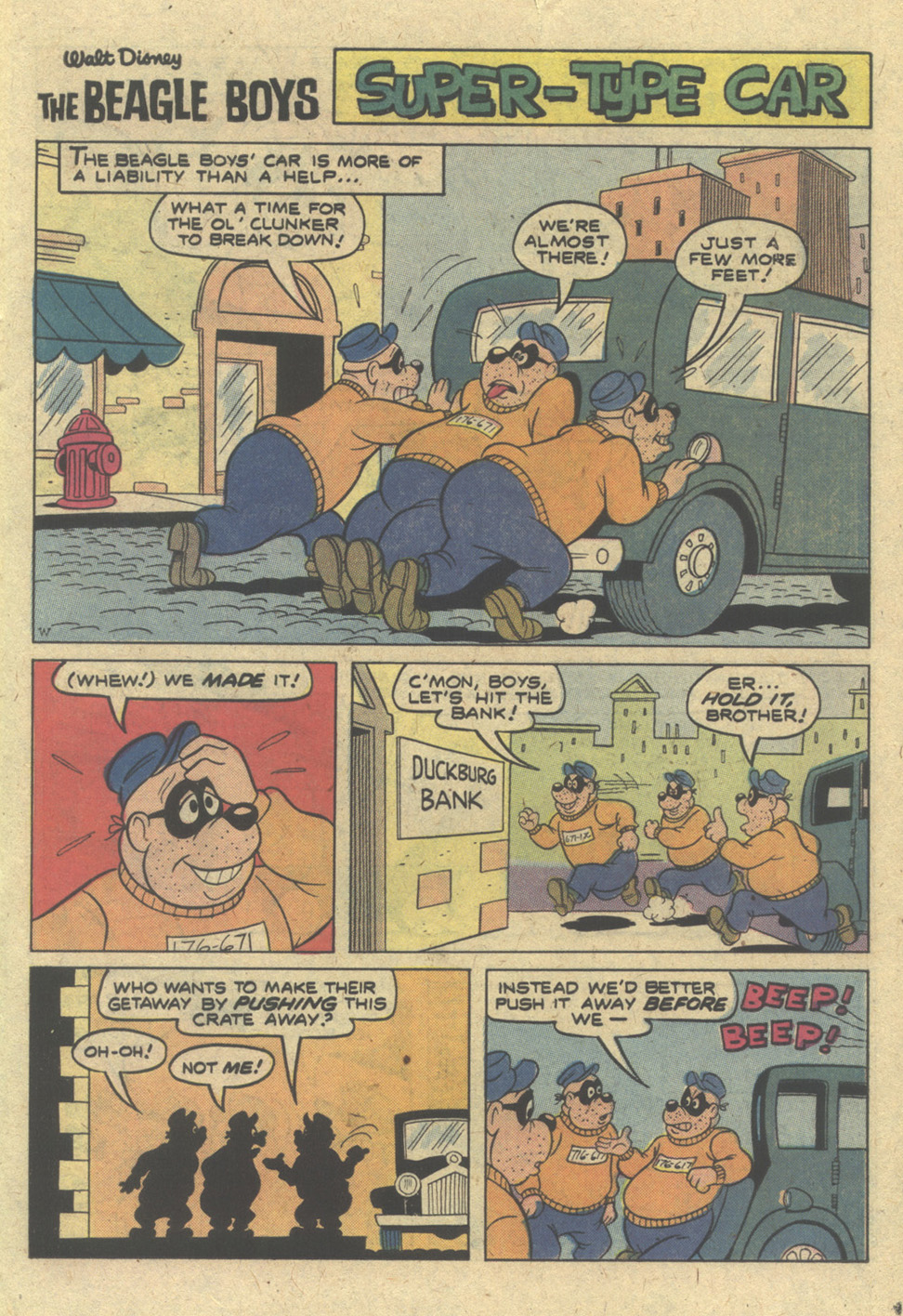 Read online Walt Disney THE BEAGLE BOYS comic -  Issue #45 - 11