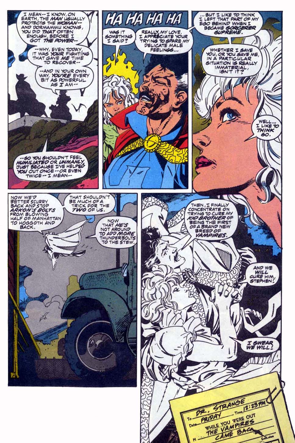 Read online Doctor Strange: Sorcerer Supreme comic -  Issue #13 - 23