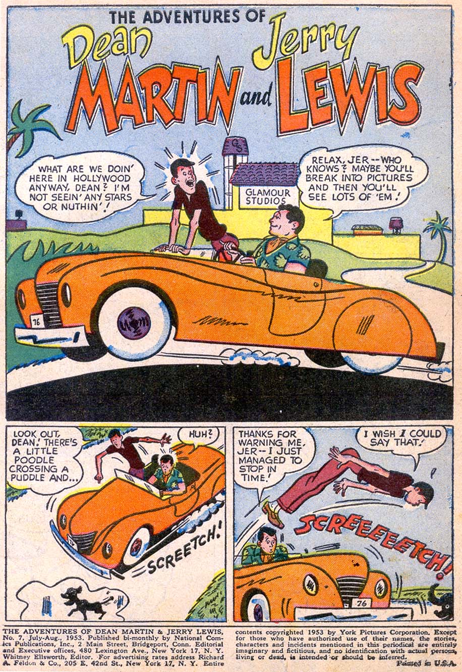 Read online The Adventures of Dean Martin and Jerry Lewis comic -  Issue #7 - 3