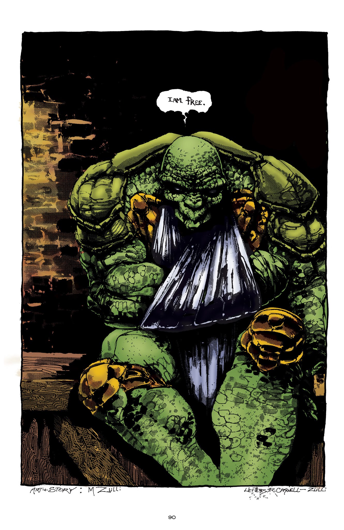 Read online Teenage Mutant Ninja Turtles Legends: Soul's Winter By Michael Zulli comic -  Issue # TPB - 82