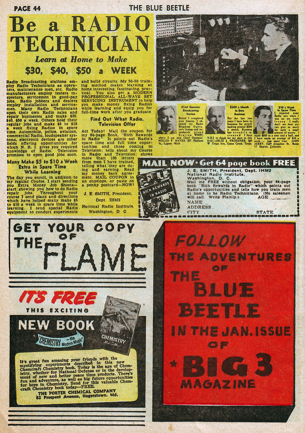 Read online The Blue Beetle comic -  Issue #11 - 46