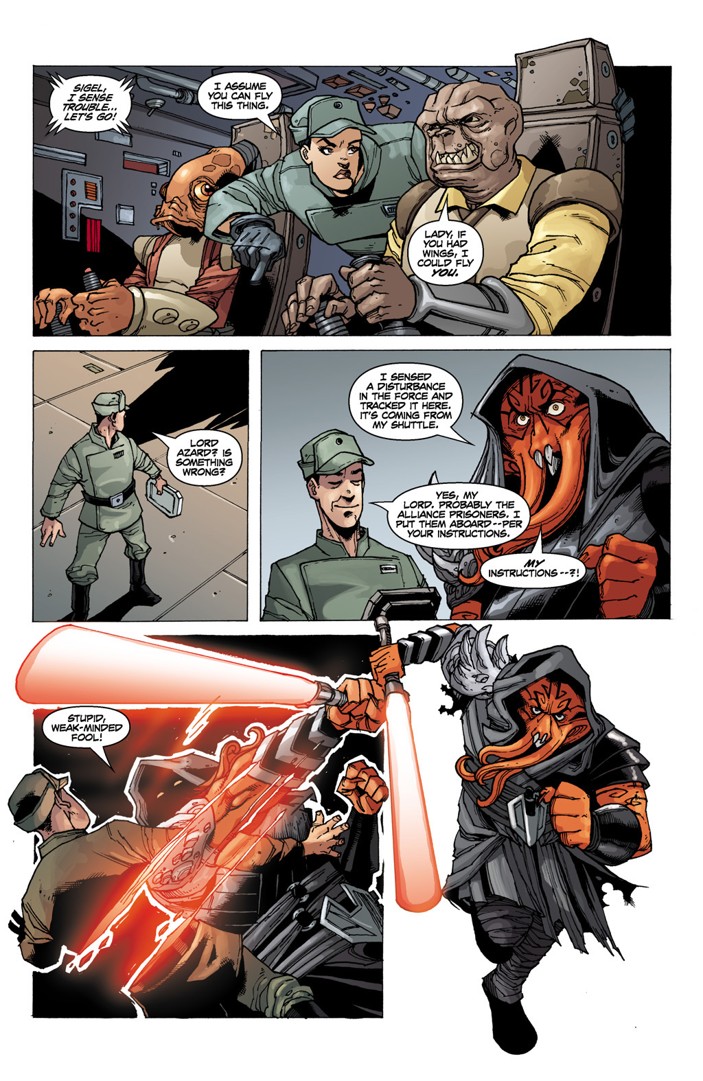 Read online Star Wars: Legacy (2006) comic -  Issue #22 - 15