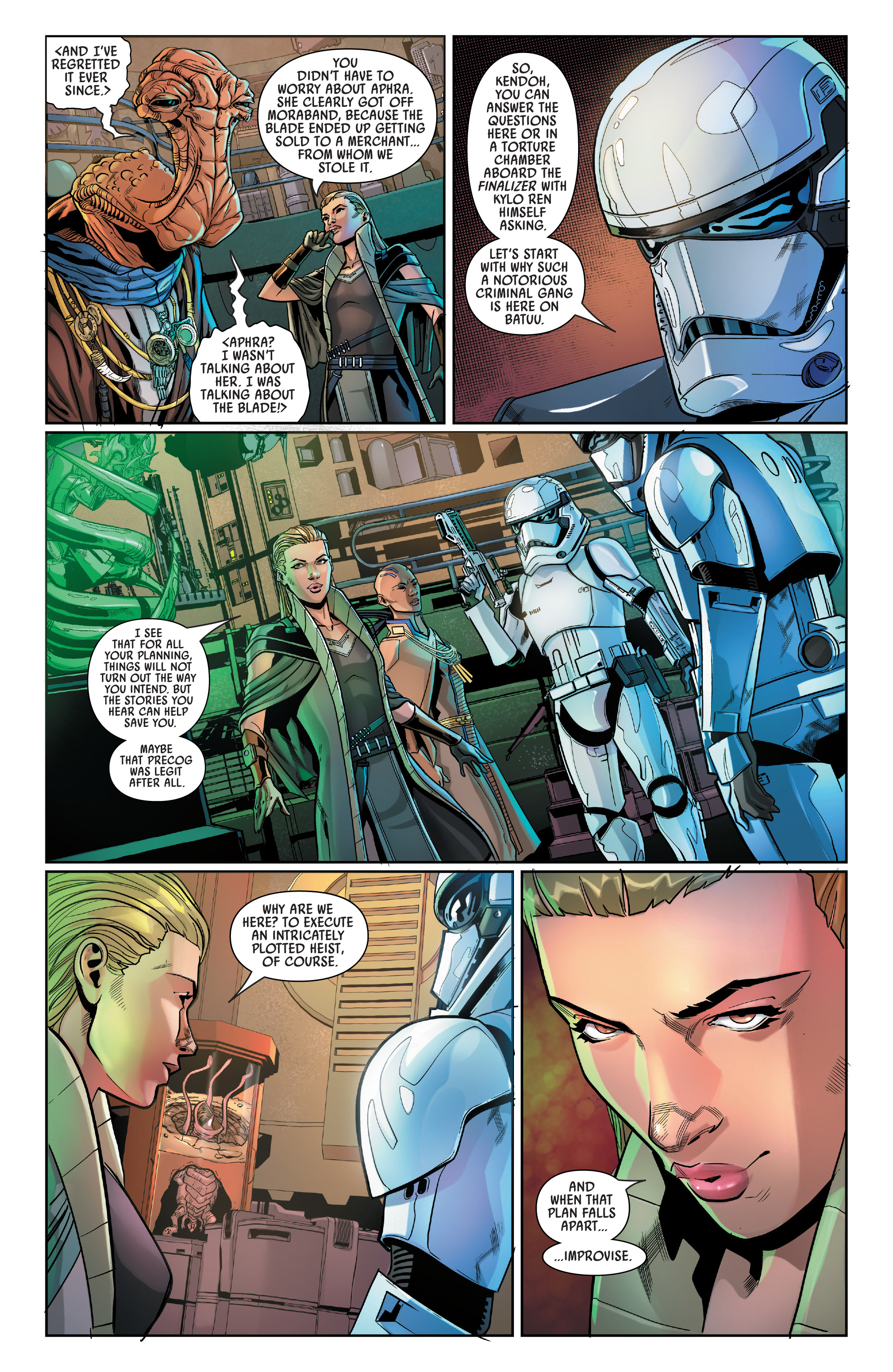 Read online Star Wars: Galaxy's Edge comic -  Issue #5 - 12
