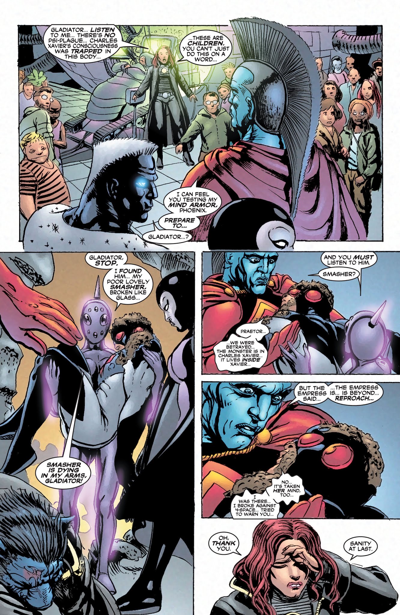 Read online New X-Men (2001) comic -  Issue # _TPB 2 - 161