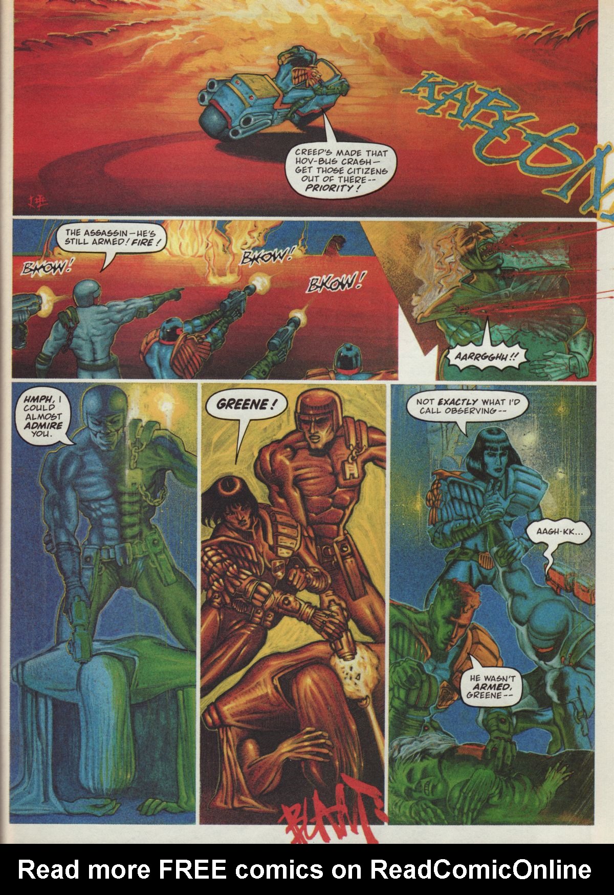 Read online Judge Dredd: The Megazine (vol. 2) comic -  Issue #25 - 31