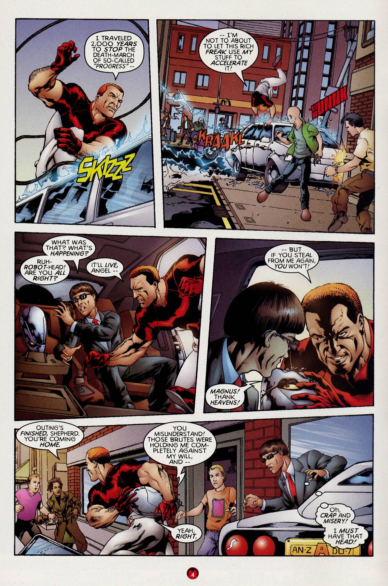 Read online Magnus Robot Fighter (1997) comic -  Issue #3 - 5