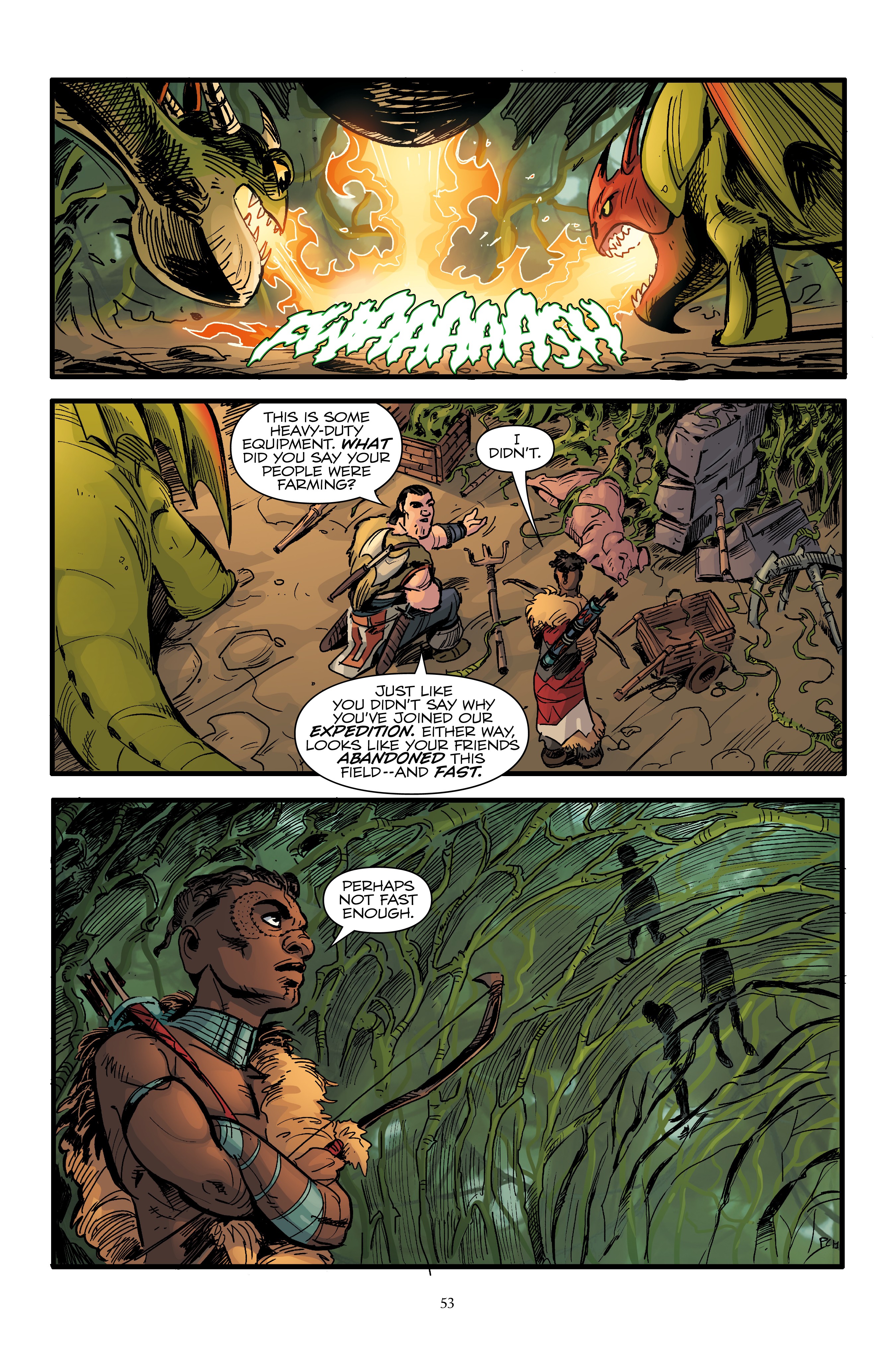 Read online How to Train Your Dragon: Dragonvine comic -  Issue # TPB - 53