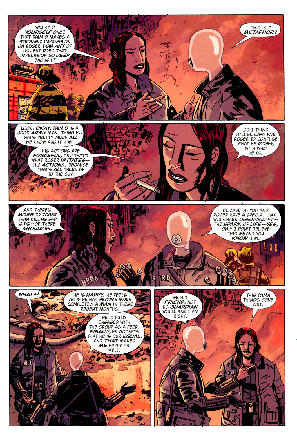 Read online B.P.R.D.: The Black Flame comic -  Issue #2 - 24