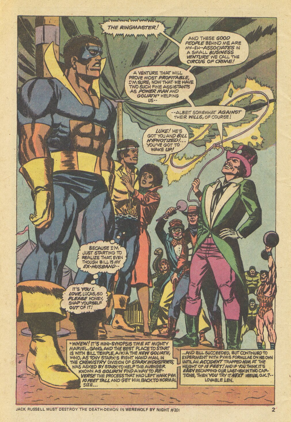 Read online Power Man comic -  Issue #25 - 3