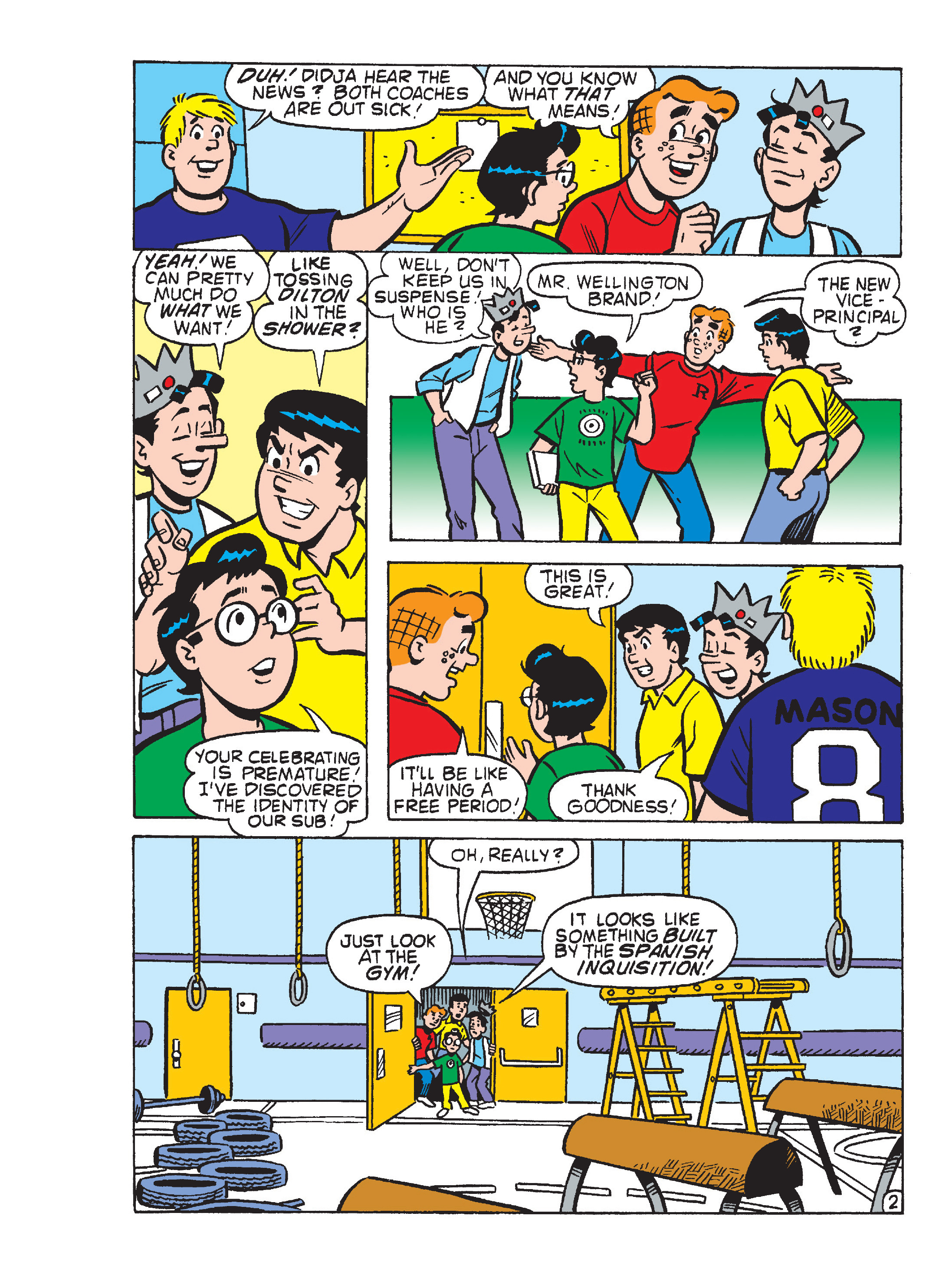 Read online Archie's Funhouse Double Digest comic -  Issue #23 - 73