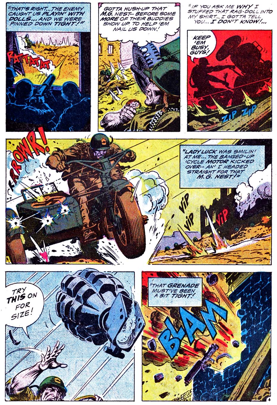 Read online Our Army at War (1952) comic -  Issue #208 - 5