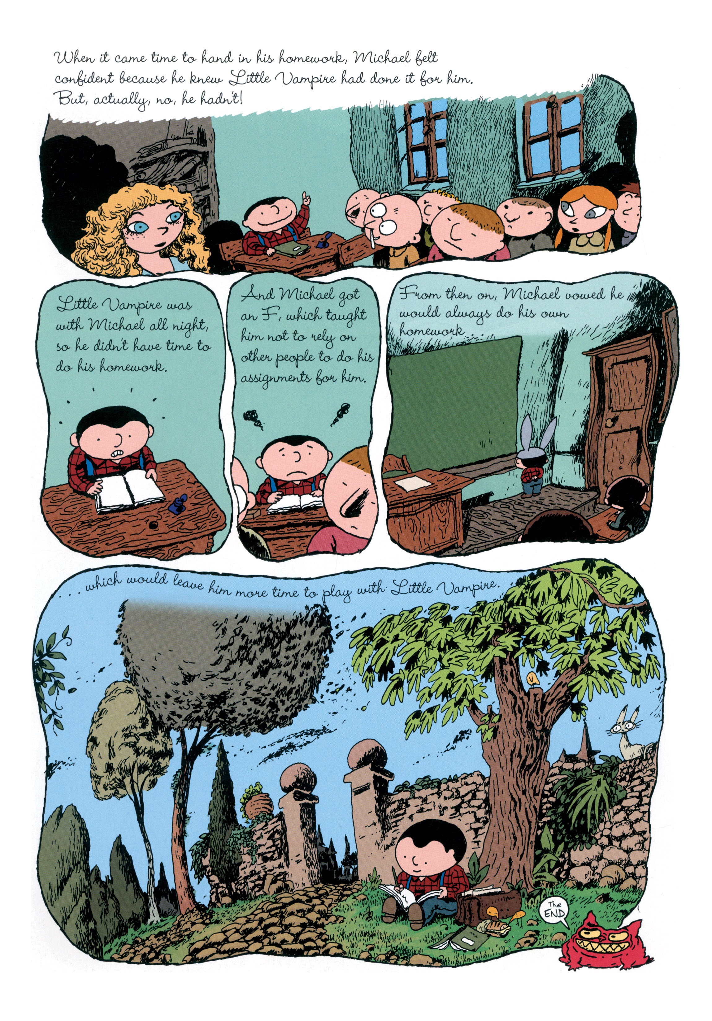 Read online Little Vampire comic -  Issue #1 - 35