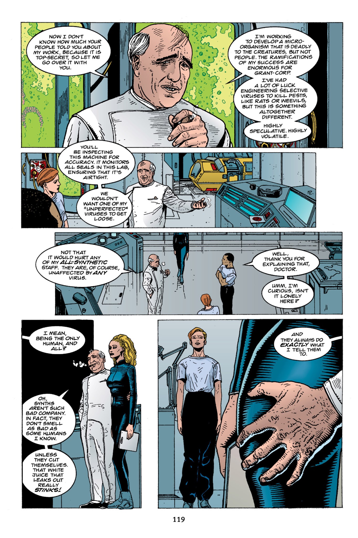 Read online Aliens Omnibus comic -  Issue # TPB 4 - 119