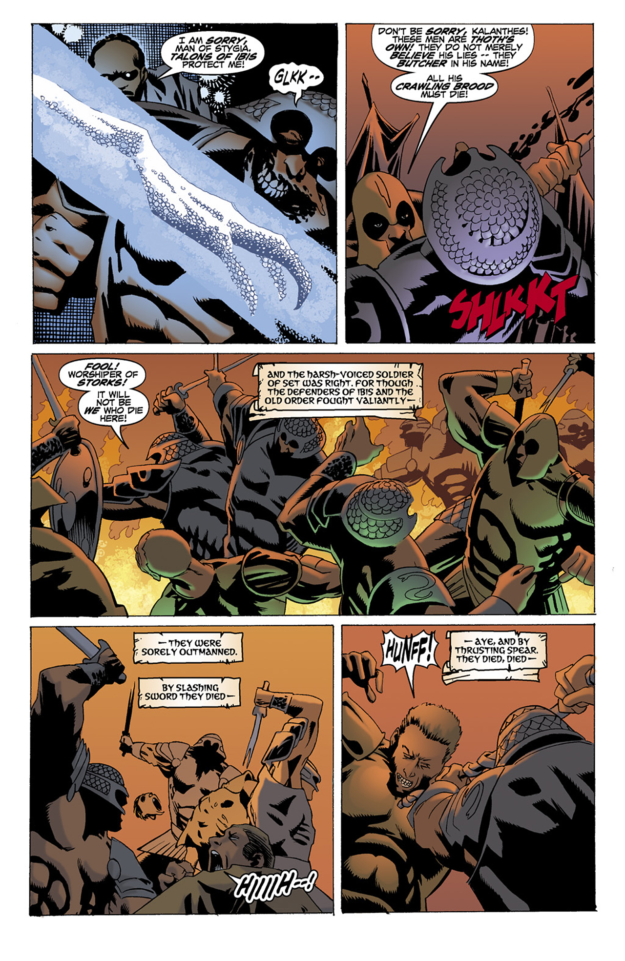 Read online Conan: The Book of Thoth comic -  Issue #4 - 5