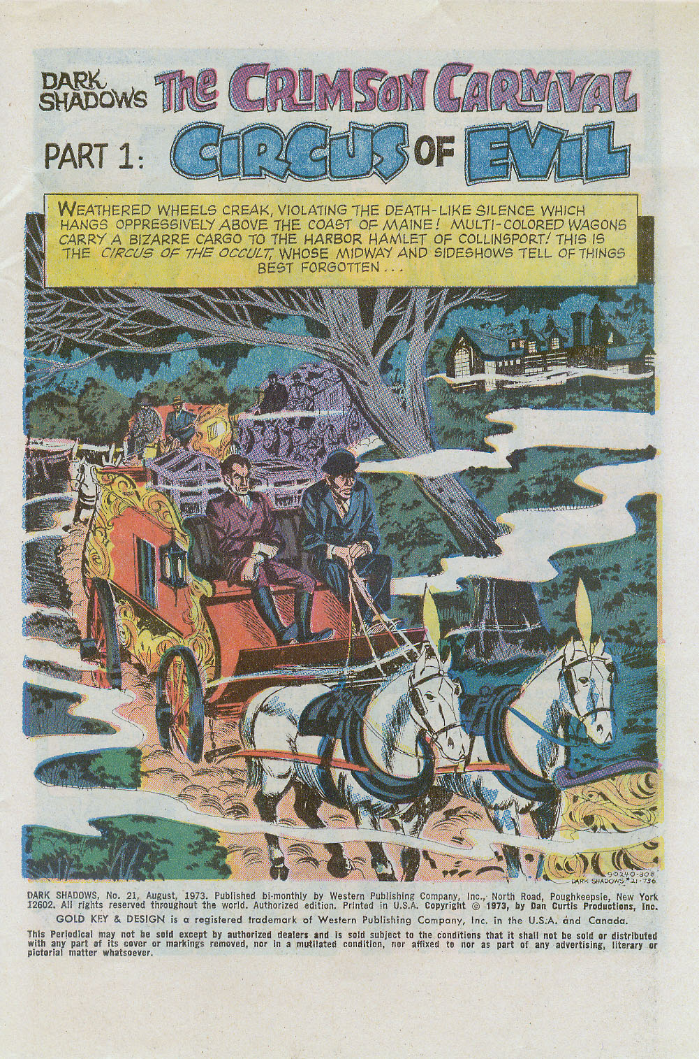 Read online Dark Shadows (1969) comic -  Issue #21 - 3