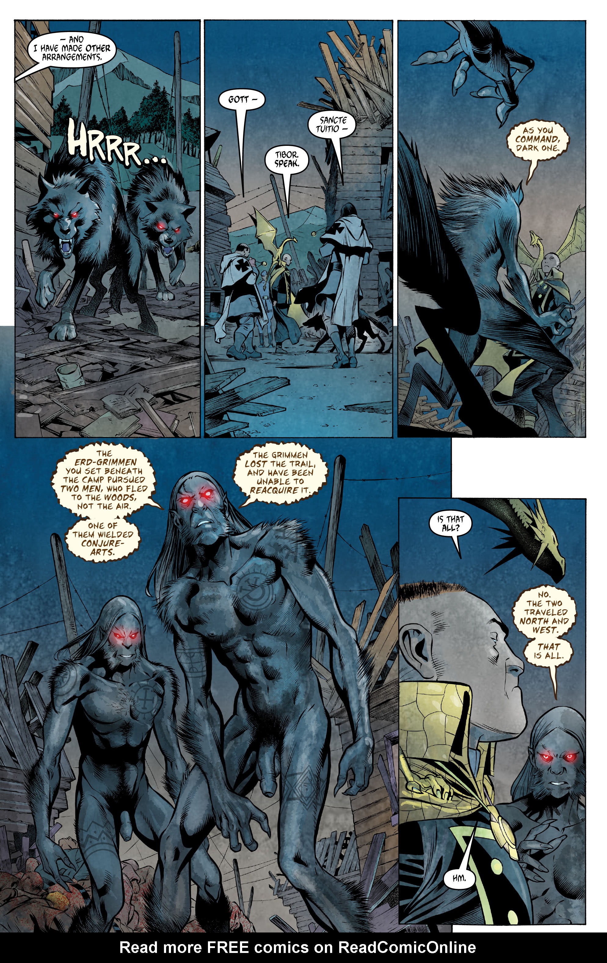 Read online Arrowsmith: Behind Enemy Lines comic -  Issue #4 - 4