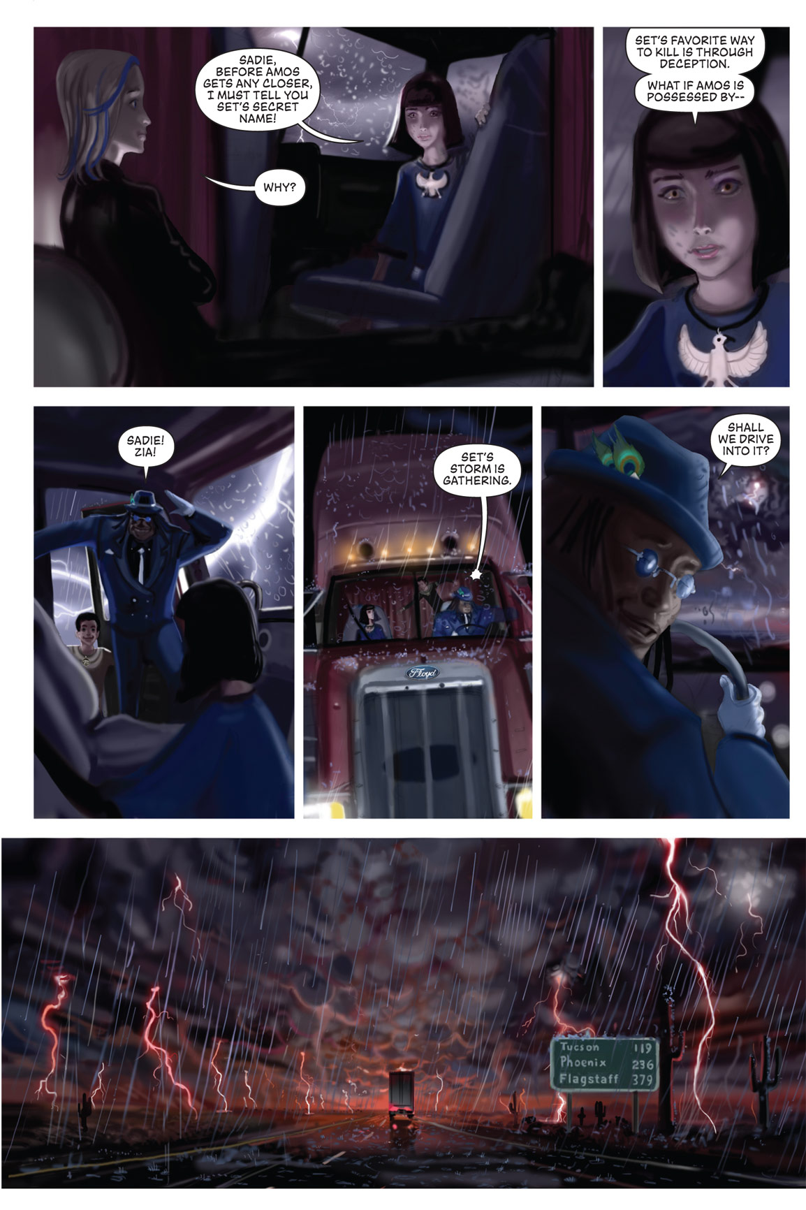 Read online The Kane Chronicles comic -  Issue # TPB 1 - 153