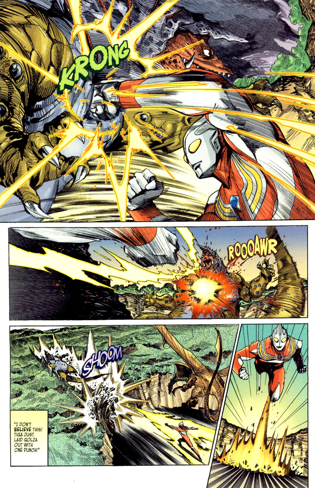 Read online Ultraman Tiga comic -  Issue #3 - 15