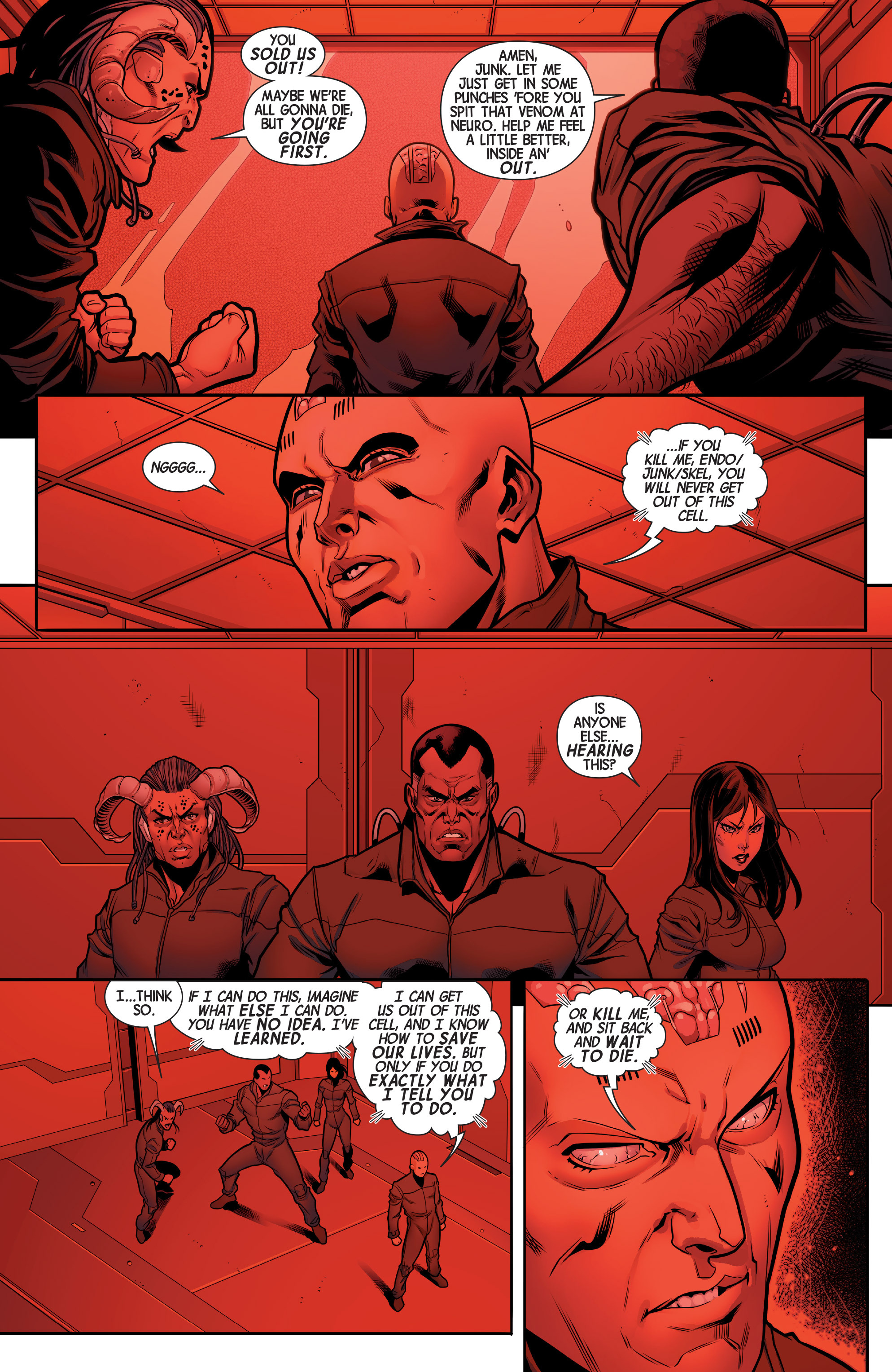 Read online Death of Wolverine: The Weapon X Program comic -  Issue #5 - 17