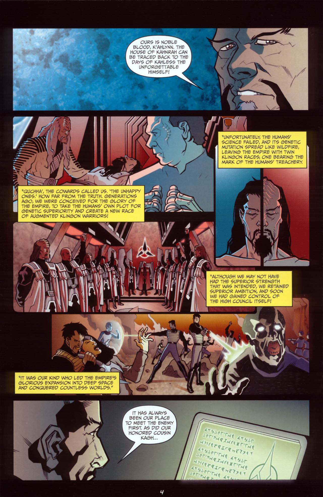 Read online Star Trek: Klingons: Blood Will Tell comic -  Issue #1 - 6