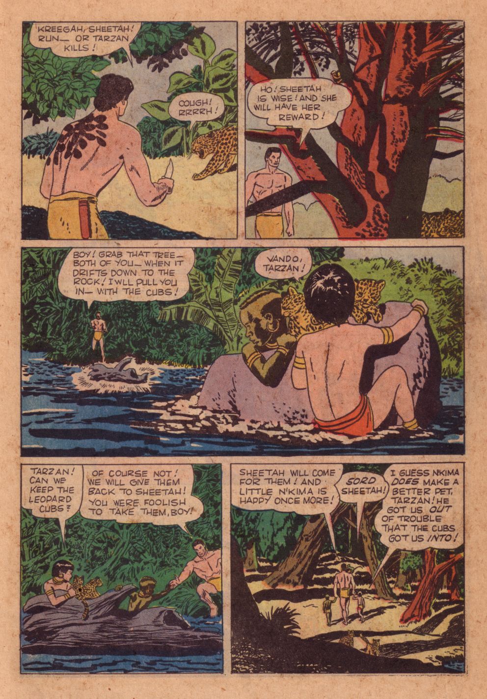 Read online Tarzan (1948) comic -  Issue #102 - 27