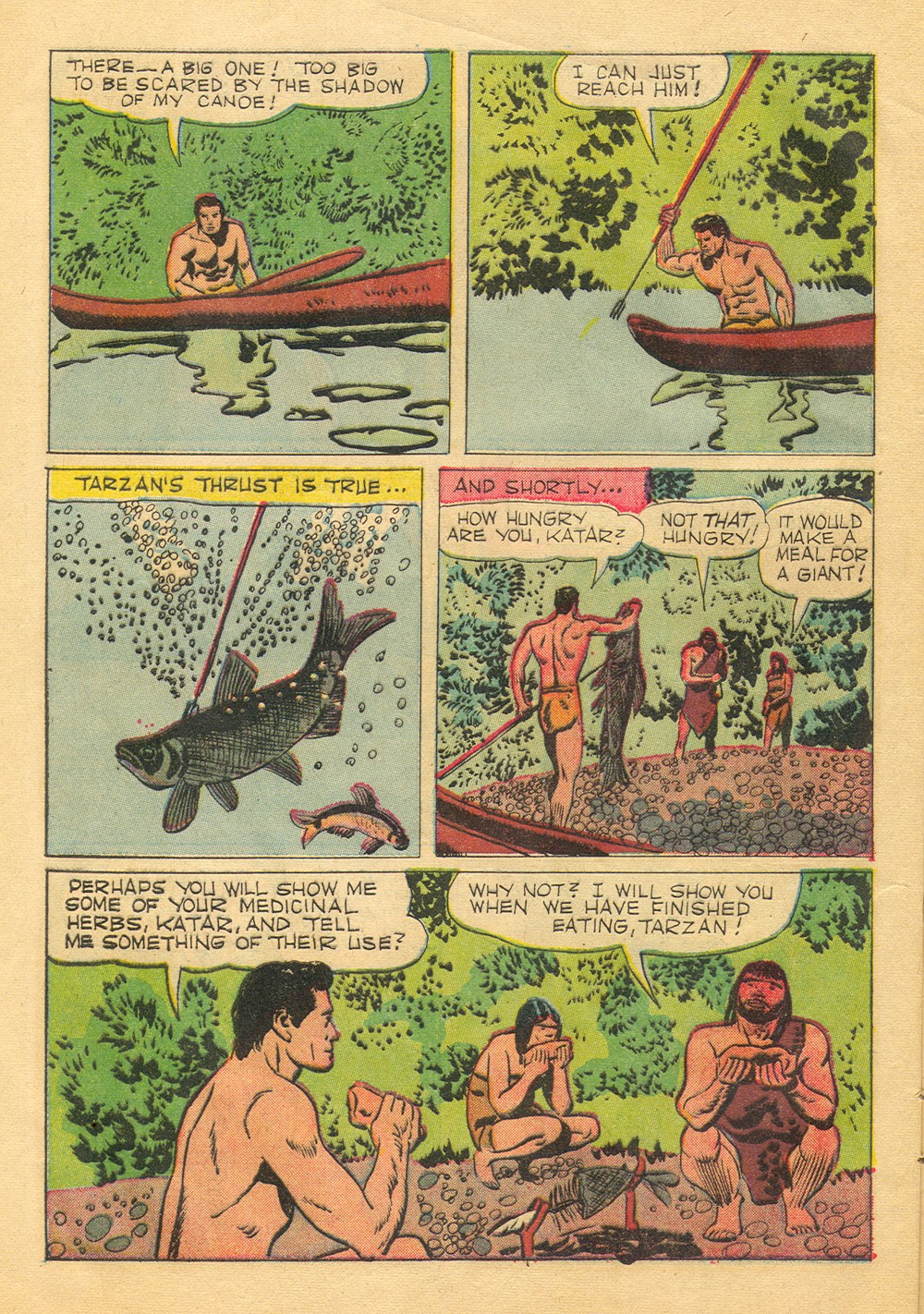 Read online Tarzan (1948) comic -  Issue #115 - 8
