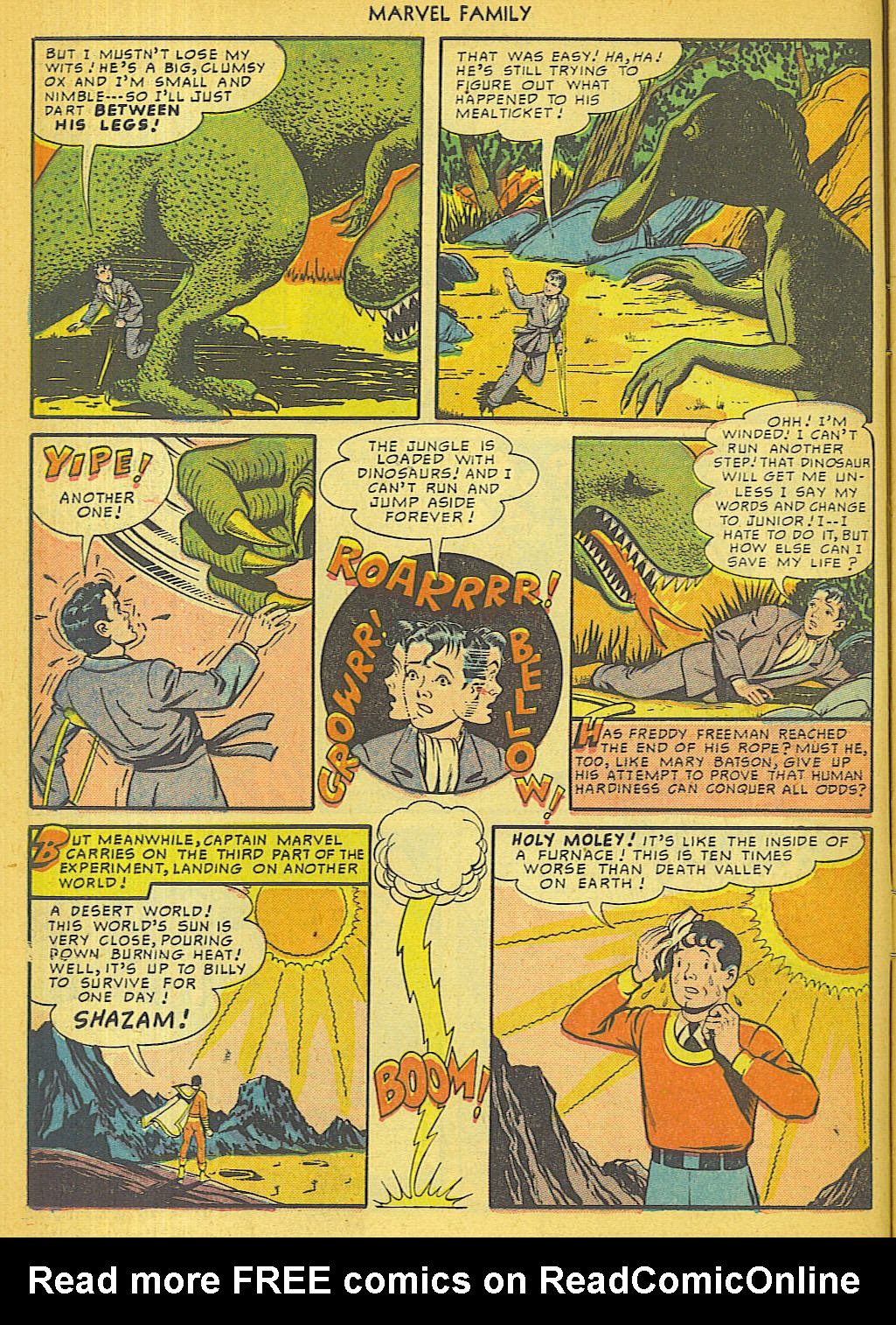 Read online The Marvel Family comic -  Issue #49 - 10