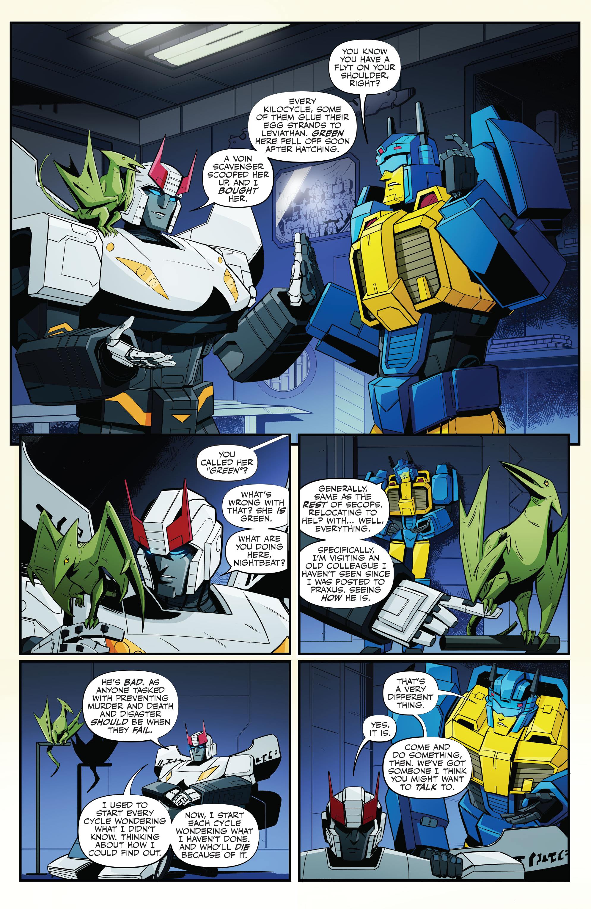 Read online Transformers (2019) comic -  Issue #20 - 6