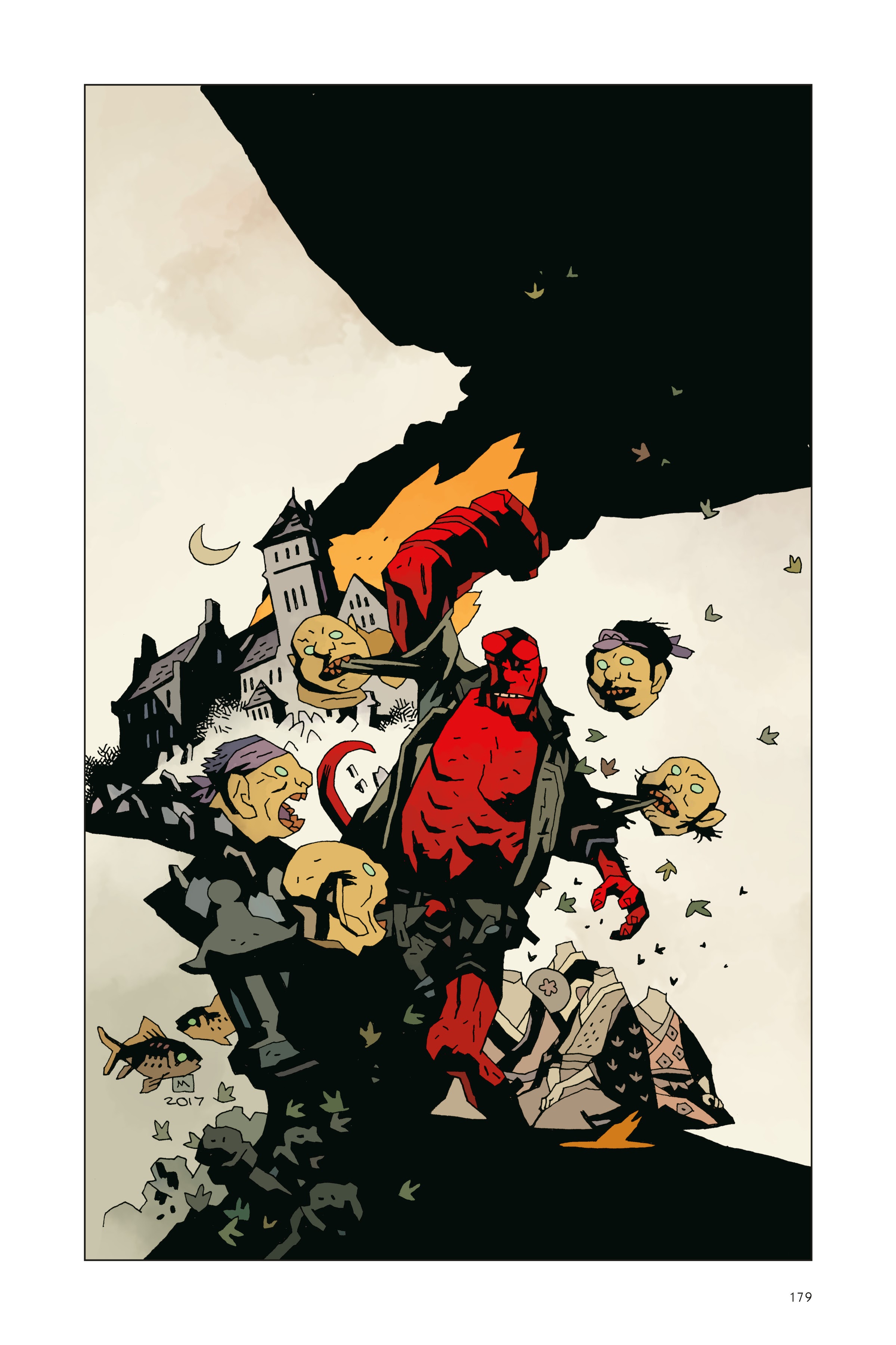 Read online Hellboy: 25 Years of Covers comic -  Issue # TPB (Part 2) - 81