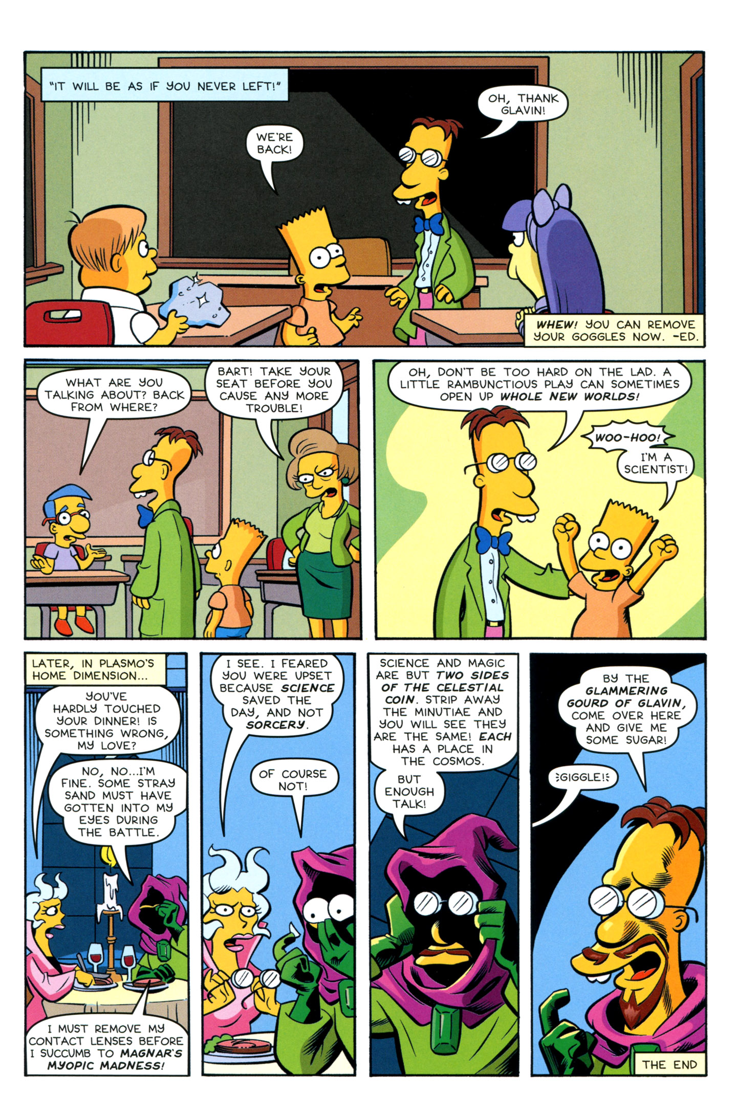 Read online Simpsons One-Shot Wonders: Professor Frink comic -  Issue # Full - 29