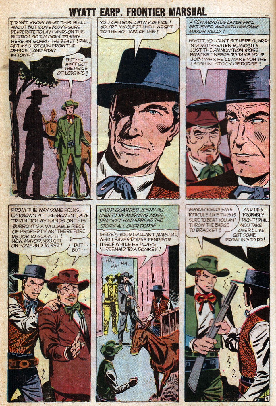 Read online Wyatt Earp Frontier Marshal comic -  Issue #21 - 71