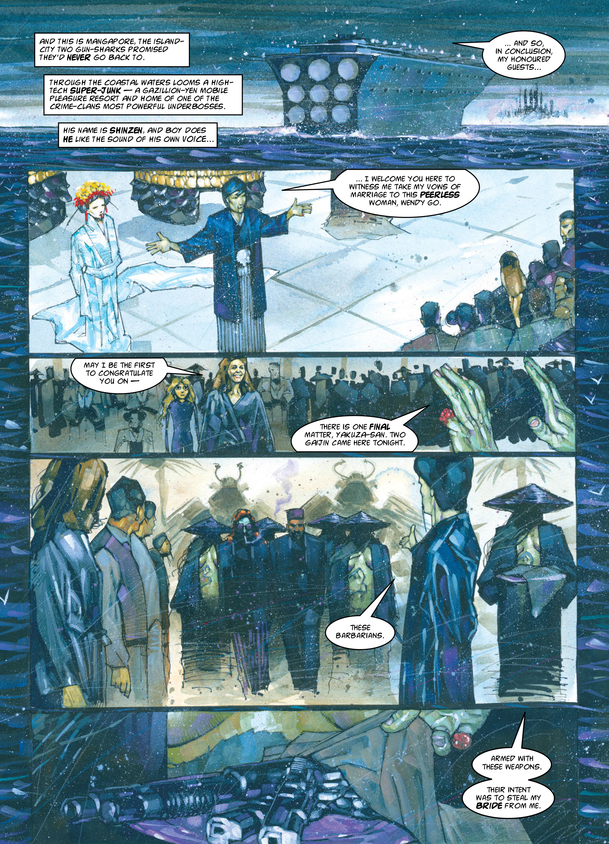 Read online Judge Dredd Megazine (Vol. 5) comic -  Issue #374 - 92