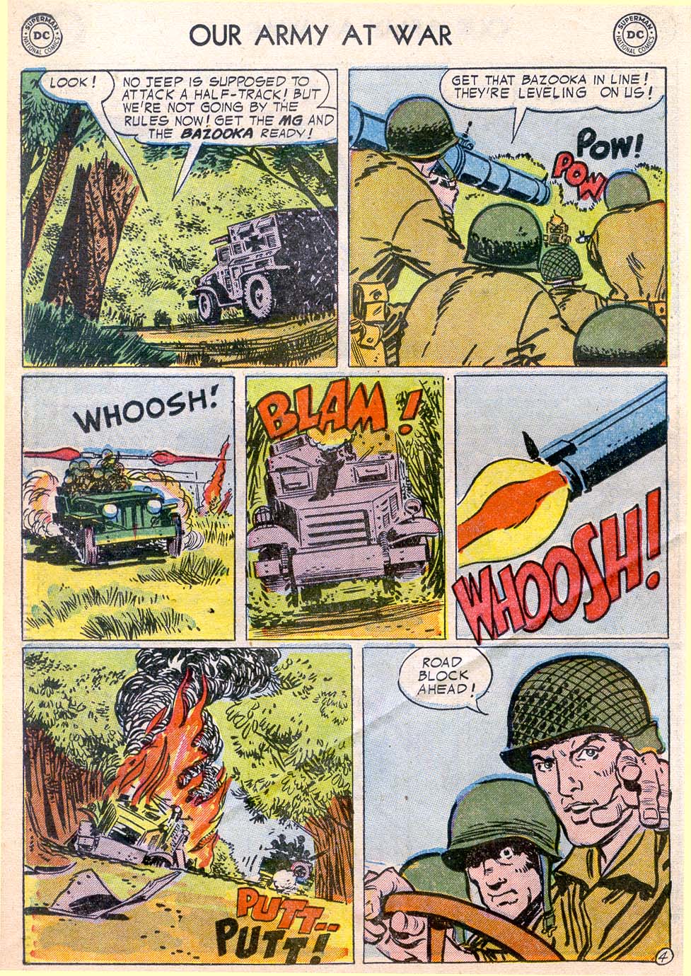 Read online Our Army at War (1952) comic -  Issue #29 - 22