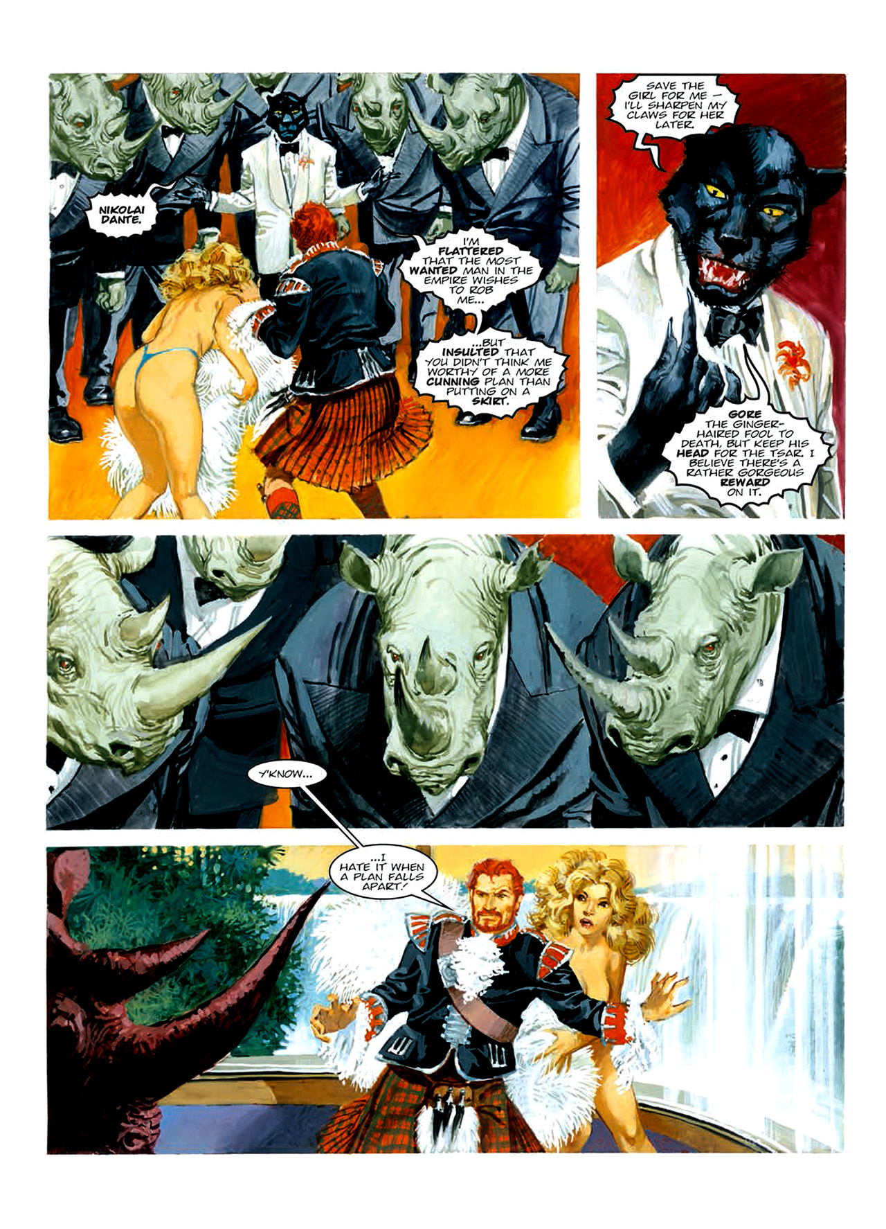Read online Nikolai Dante comic -  Issue # TPB 7 - 36