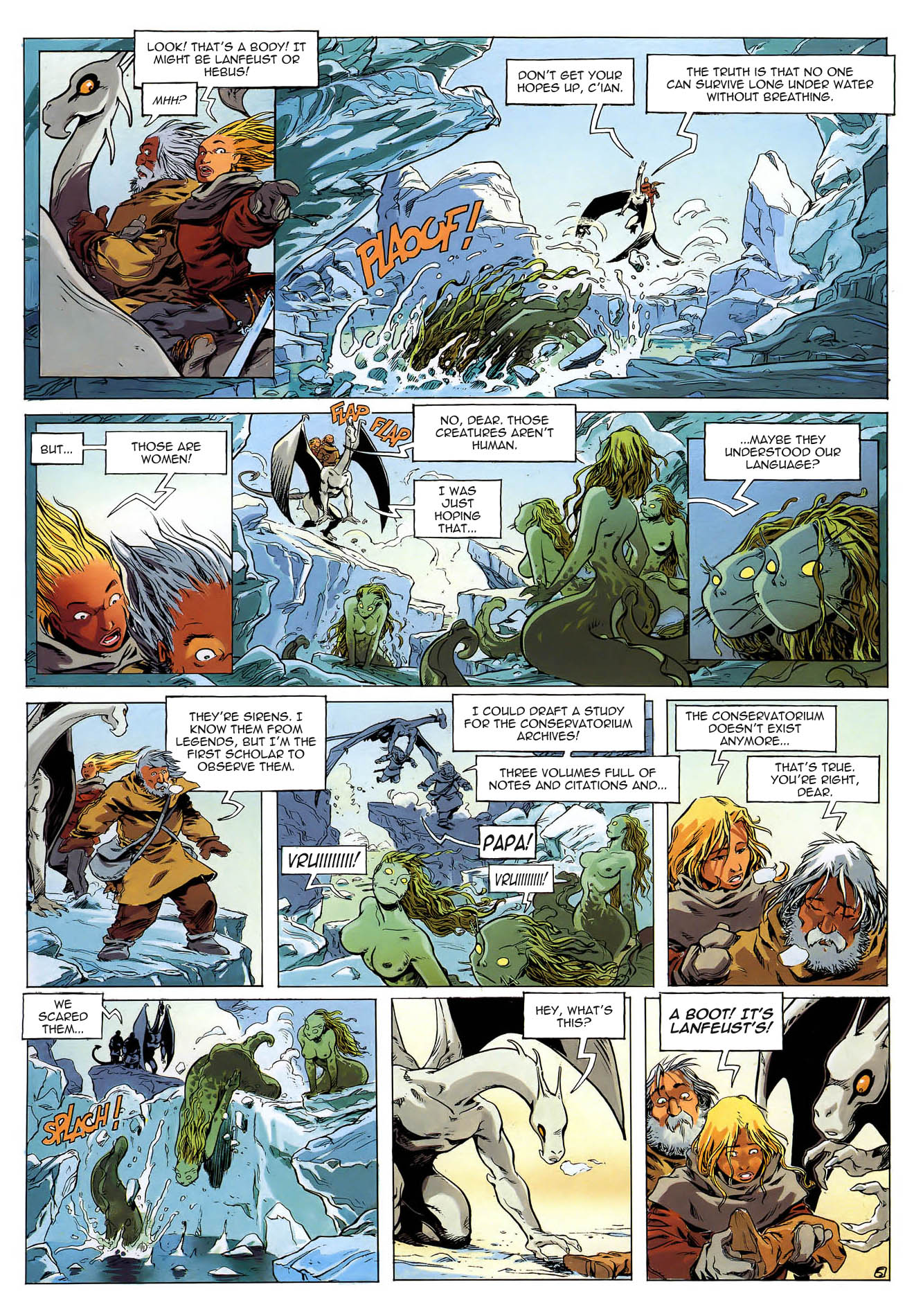 Read online Lanfeust of Troy comic -  Issue #7 - 8