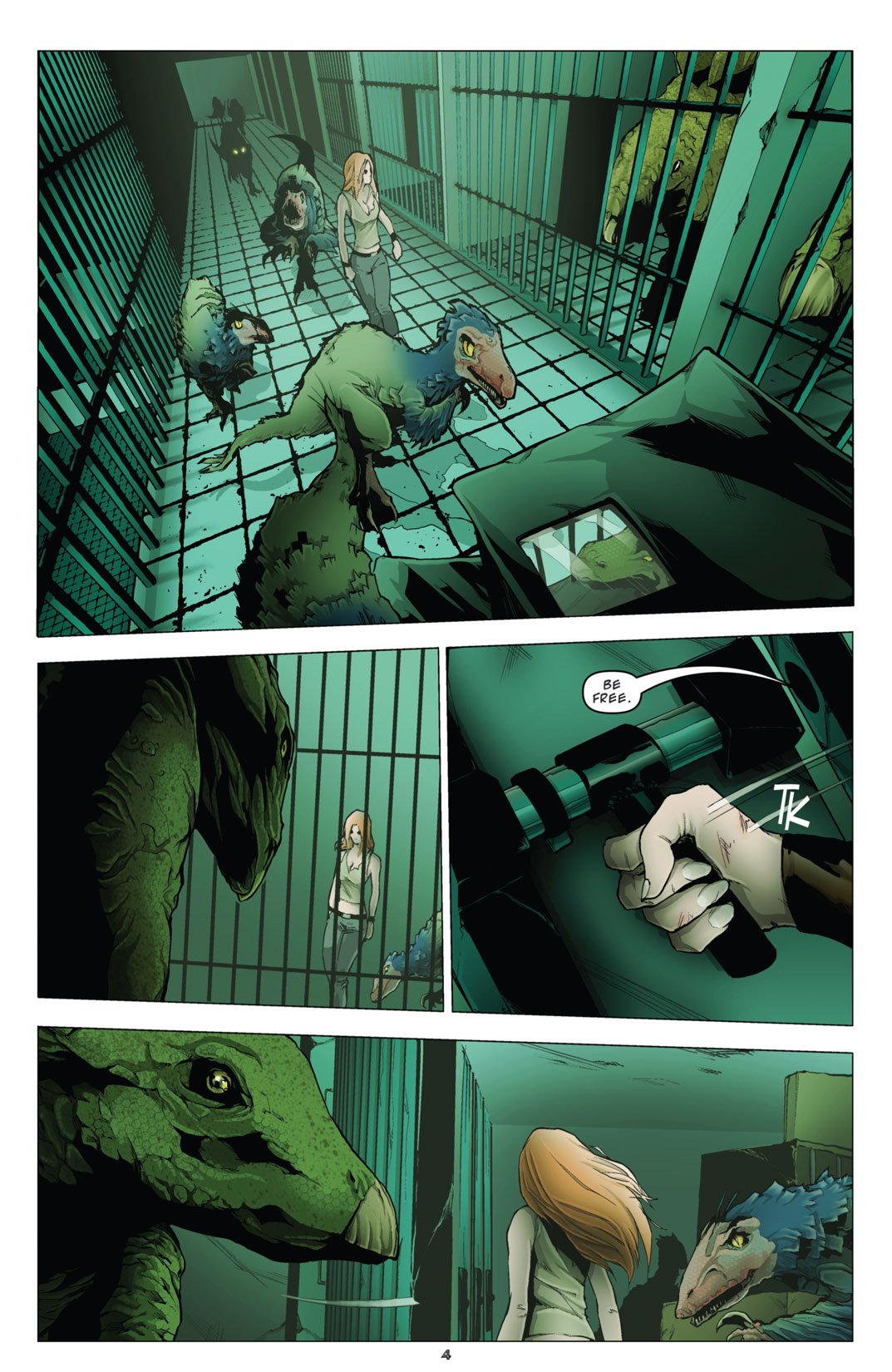 Read online Jurassic Park: Dangerous Games comic -  Issue #5 - 7
