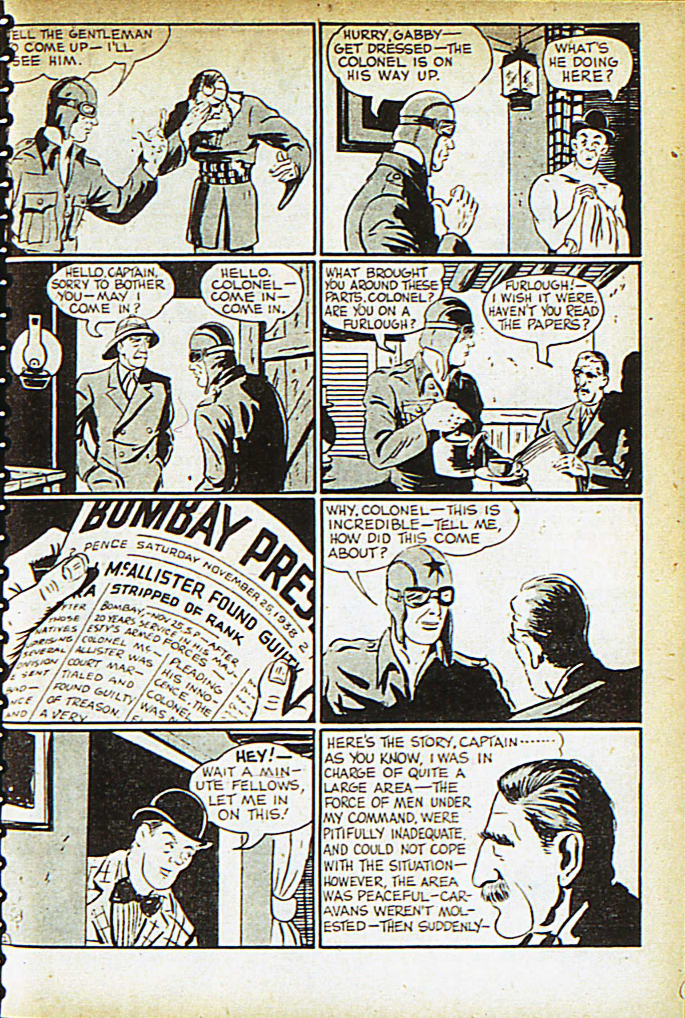 Read online Adventure Comics (1938) comic -  Issue #32 - 30