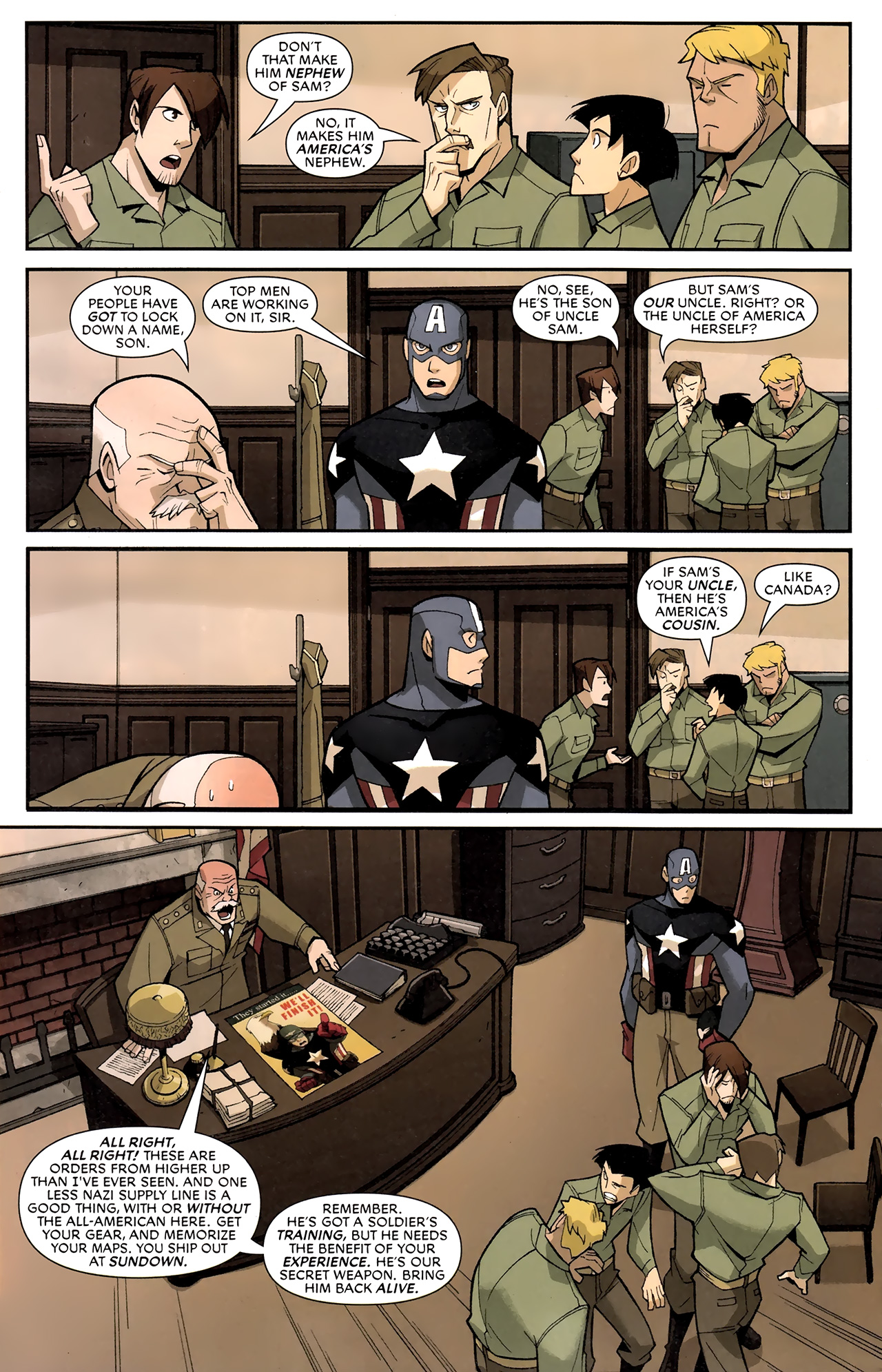 Read online Captain America: Fighting Avenger comic -  Issue # Full - 10