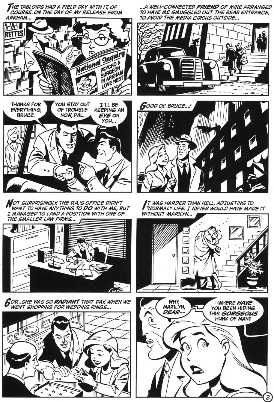 Read online Batman Black and White comic -  Issue #1 - 16