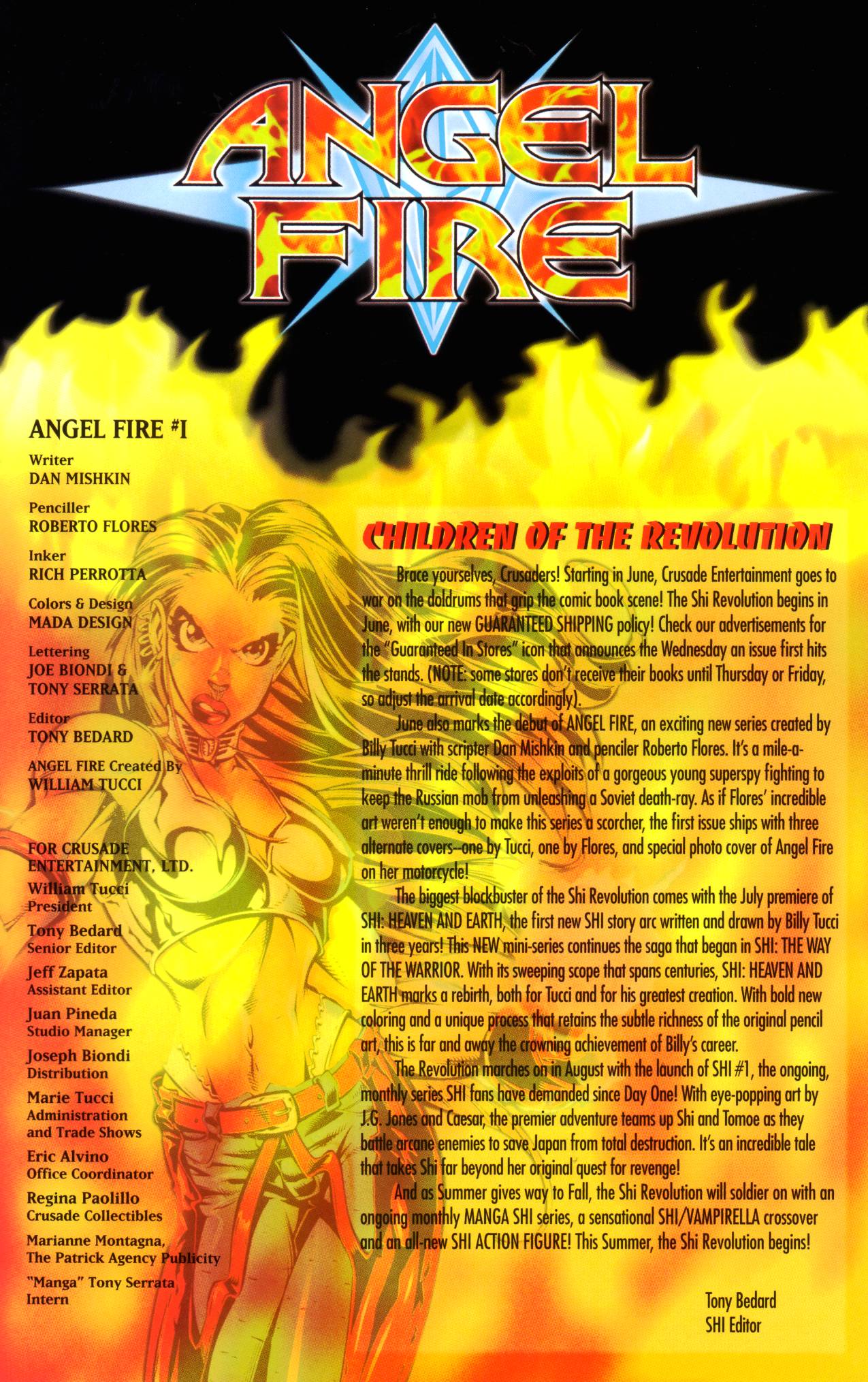 Read online Angel Fire comic -  Issue #1 - 27