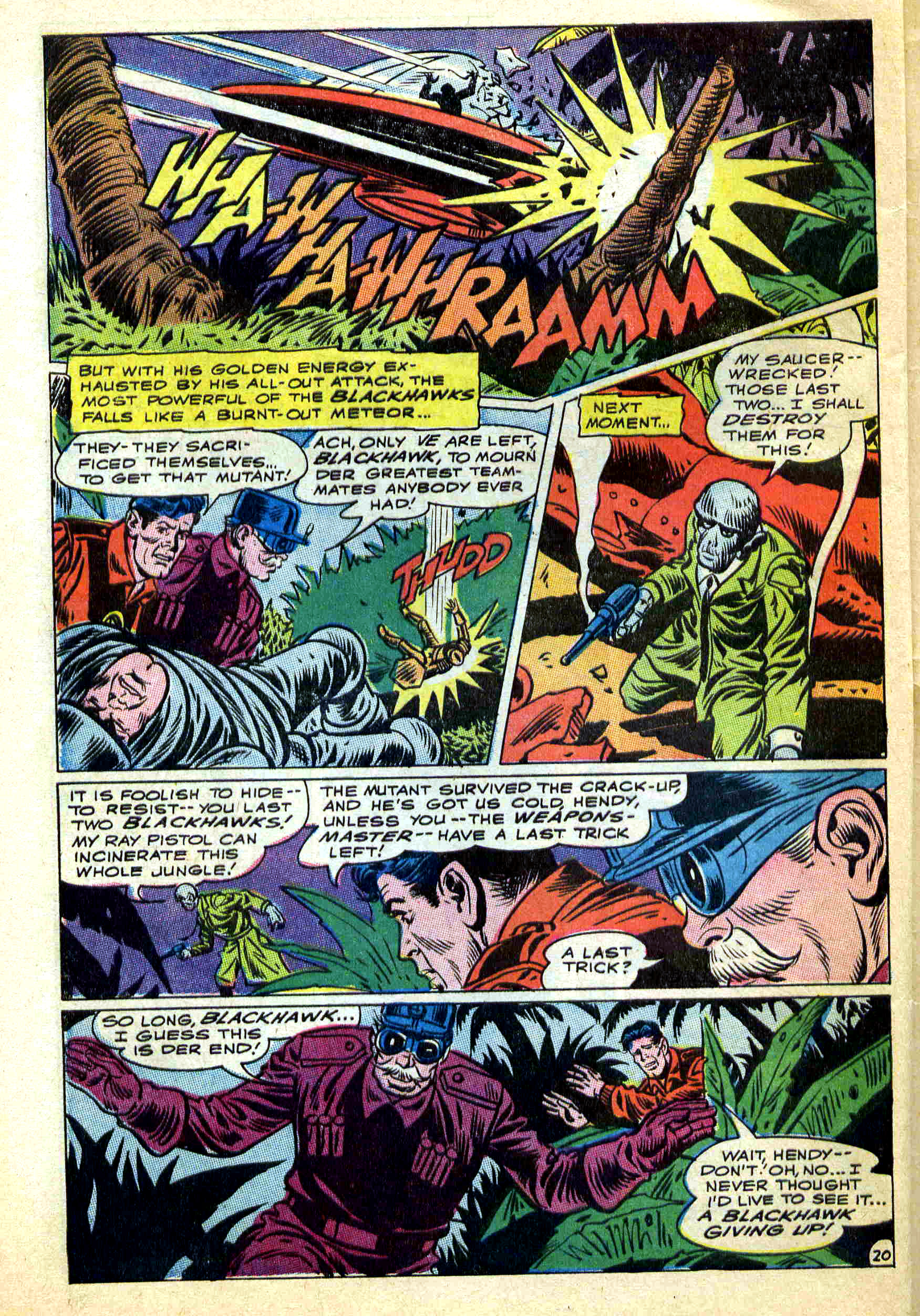 Read online Blackhawk (1957) comic -  Issue #236 - 22