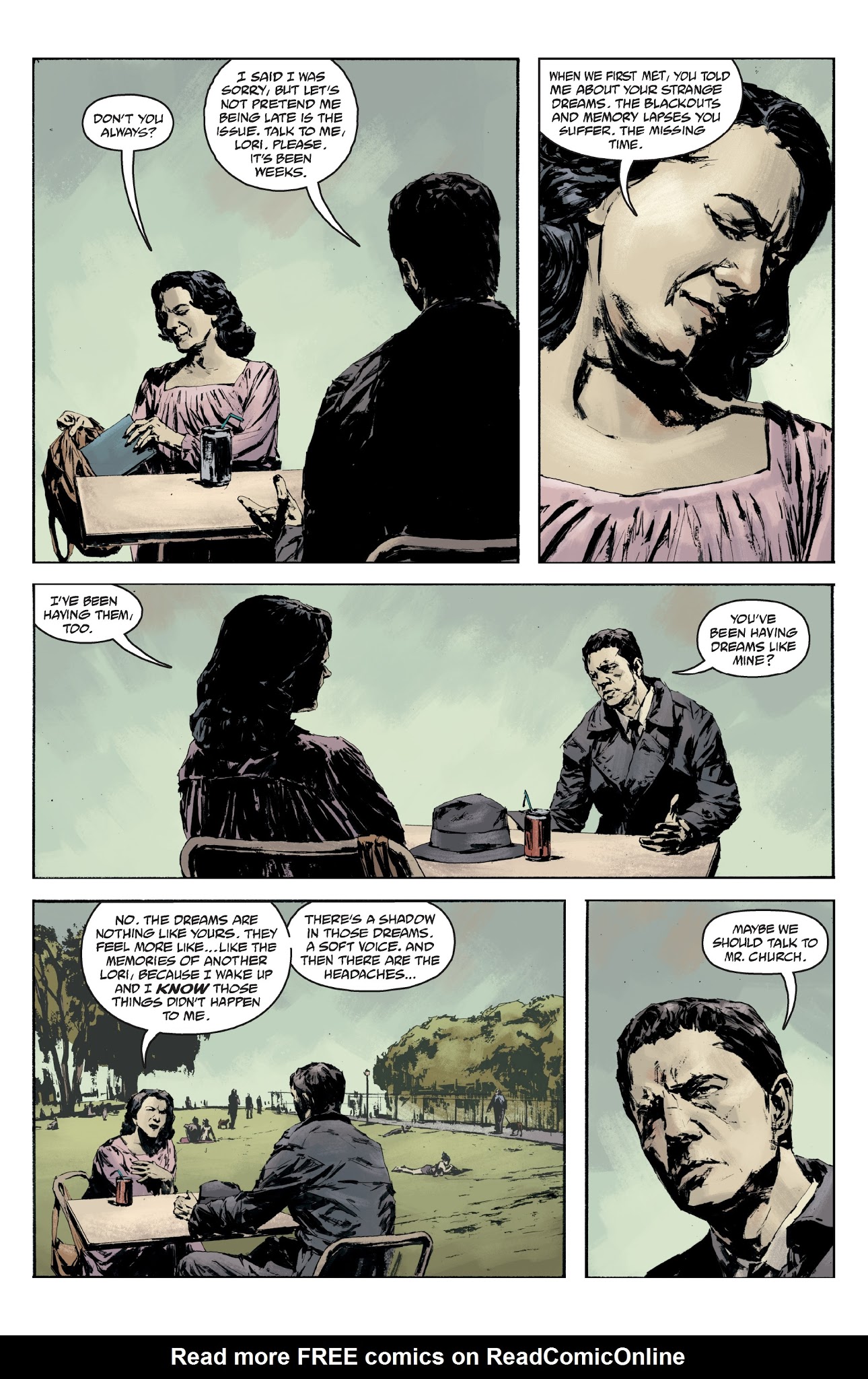 Read online Joe Golem: Occult Detective--Flesh and Blood comic -  Issue #1 - 6