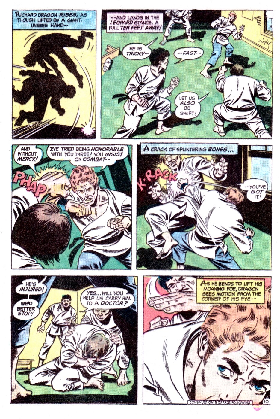 Read online Richard Dragon, Kung-Fu Fighter comic -  Issue #4 - 11